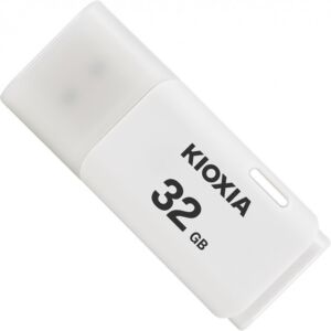 Kioxia TransMemory 32GB USB Flash Drive, USB 2.0, White