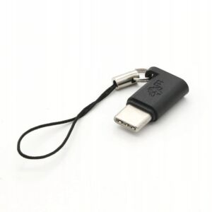 Adapter TB Micro USB to USB-C Black