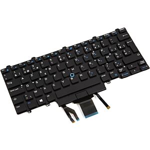 Laptop keyboard for DELL LATITUDE E7450 7490 7480 5480 5470 E7470 3350 E7470 E5470 3340 E7450 E5450 7350 3340 E7450 E5450 backlit dual pointing