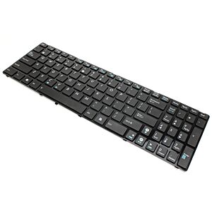 Laptop keyboard ASUS K52 G73 X53 x54 X55A G60 R503C X55VD US with frame