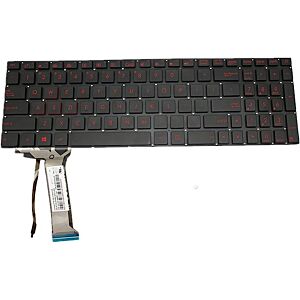 Laptop keyboard ASUS N552 N552V N552VW N552VX GL552 GL552JX GL552VW backlit