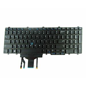 Laptop keyboard for Dell Latitude 15 E5550 E5570 E5580 E5590 E5710 Precision 15 3530 With Pointer no Frame