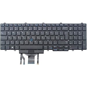 Laptop keyboard for Dell Latitude 15 E5550 E5570 E5580 E5590 E5710 Precision 15 3530 pointer UK
