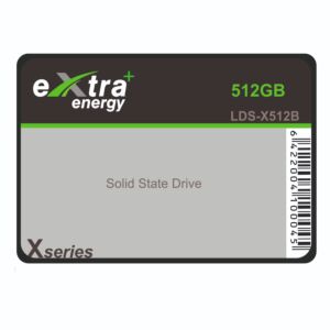 Solid State Drive (SSD) eXtra+ Energy, X series, 3D NAND, 512GB, 2.5 SATA III, 6Gb/s, BULK