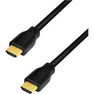 Cable LogiLink CH0103, HDMI - HDMI High Speed + Ethernet 5 m (Black)