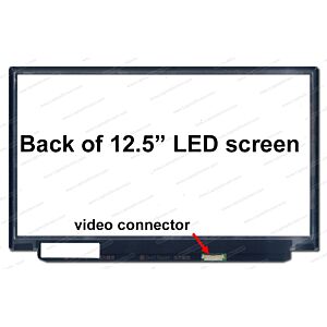 Laptop display LP125WH2 IPS 12.5 inch slim 40 pin no brackets