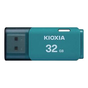 Kioxia TransMemory 32GB USB Flash Drive, USB 2.0, Blue