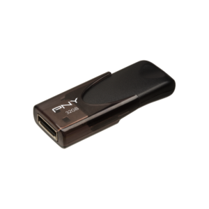 Flash Drive PNY Attache 4 32GB  USB 2.0  Black