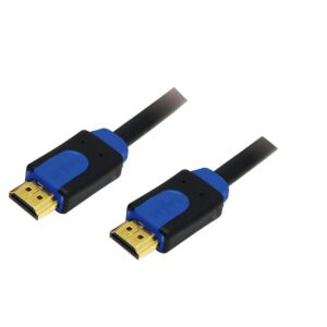 Cable LogiLink CHB1101, HDMI - HDMI, 1 m (Black)