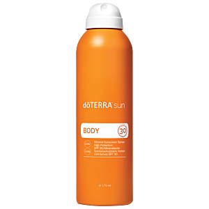 Spray de protecție solară cu filtru mineral pentru corp dōTERRA™ sun