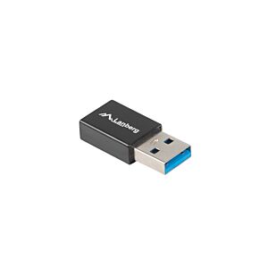 Adapter Lanberg USB-A 3.1 to USB-C black