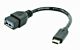 OTG Adapter Gembird USB 3.0 to USB-C Black