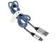 Cable USB 2.0 AM - micro 1.0m Tracer black-blue