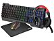 Kit Keyboard, mouse, casti si mousepad Mamooth USB 4 in 1