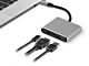 Adapter AdapterA-1, USB-C, HDMI 4K, USB 3.1, PDW Tracer 100W