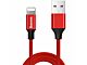 Cable Yiven Lightning 1.8m Baseus red
