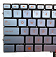 Laptop keyboard Asus Vivobook 14 15 S14 S431F S431FA S431FL blue