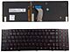 Laptop keyboard for Lenovo Y500 Y510P taste rosii cu rama